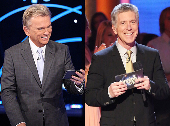 Pat Sajak, Tom Bergeron Pat Sajak, Tom Bergeron